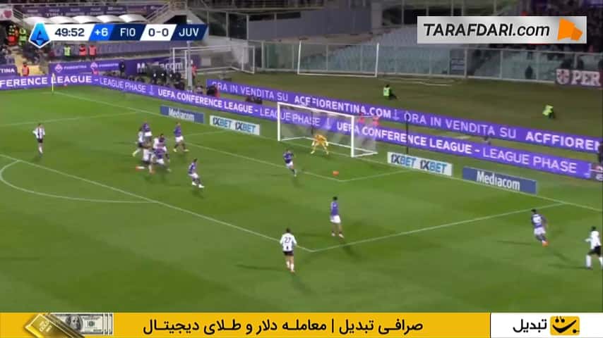 گل زیبای فیلیپ کوستیچ به فیورنتینا (فیورنتینا 0-1 یوونتوس)