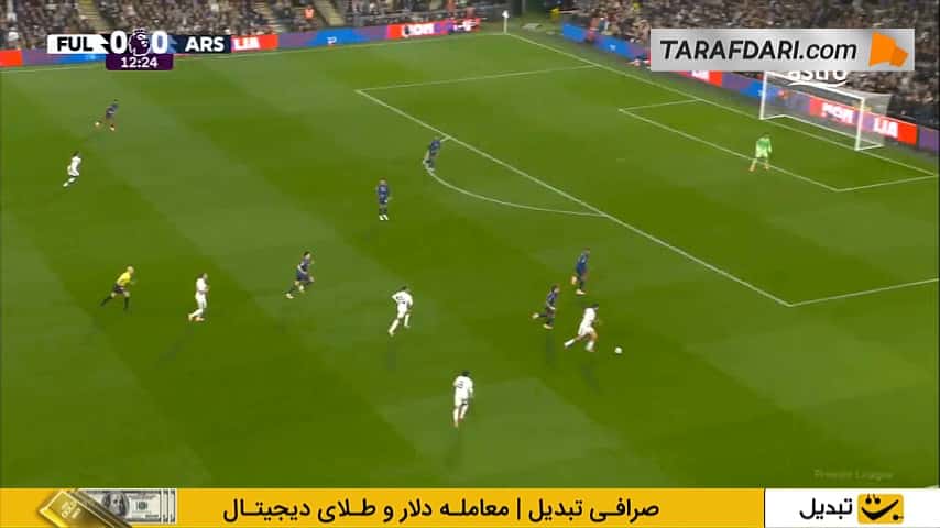 پیروزی آرسنال در خانه فولام با گل لیاندرو تروسار