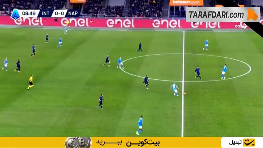 گلهای بازی اینتر 2-2 ناپولی (سری آ - 26-2025)