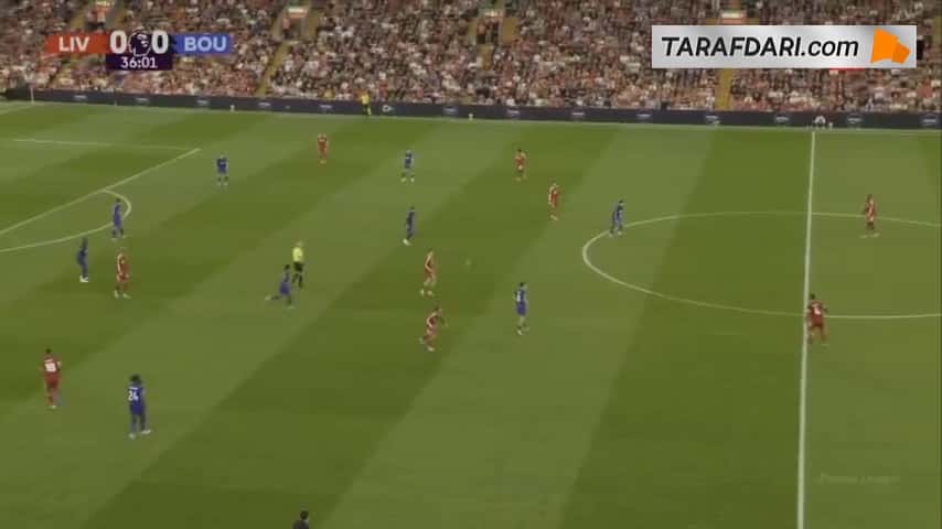 گلزنی هوگو اکیتیکه مقابل بورنموث