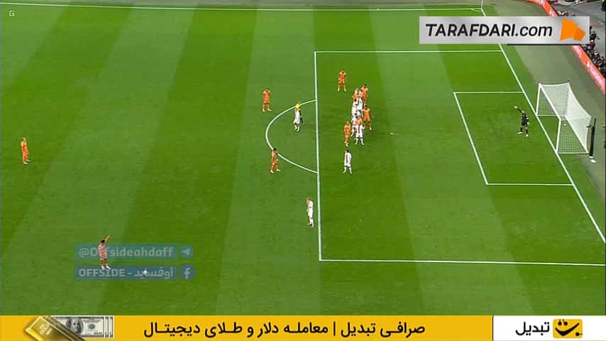 گل ویرجیل فن دایک به فنلاند (هلند 2-0 فنلاند)