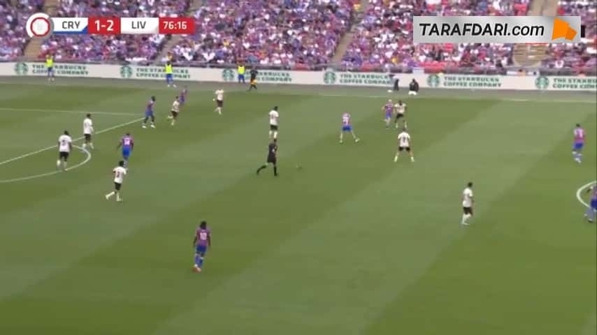 گل اسماعیل سار به لیورپول (کریستال پالاس 2-2 لیورپول)