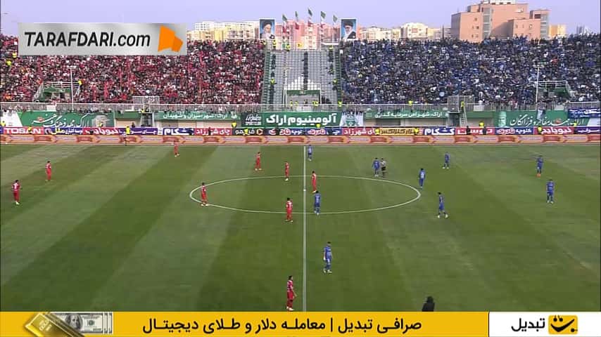 تساوی بدون گل پرسپولیس و استقلال در دربی پایتخت