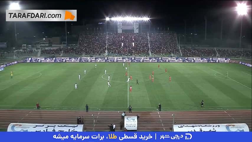 تساوی پرسپولیس و فولاد در لیگ برتر ایران