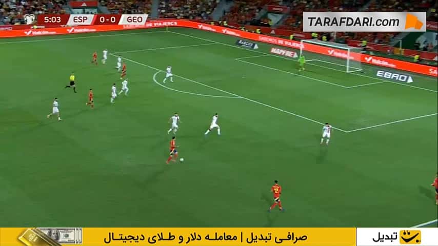 پیروزی اسپانیا مقابل گرجستان در انتخابی جام جهانی 2026