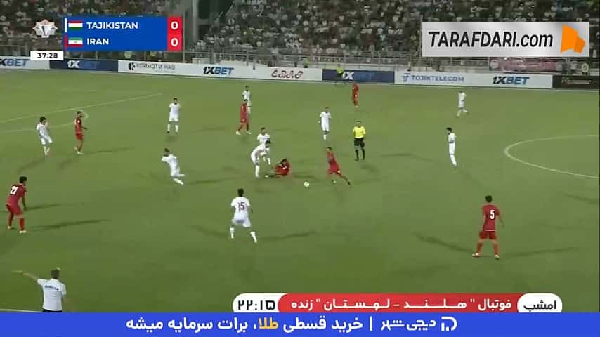 گل محمد مهدی محبی به تاجیکستان (تاجیکستان 0-1 ایران)
