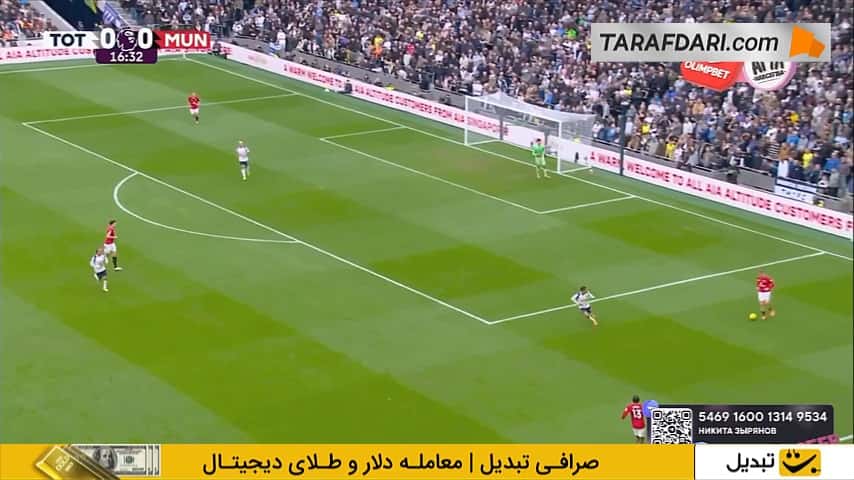 تساوی تاتنهام و منچستریونایتد در لندن