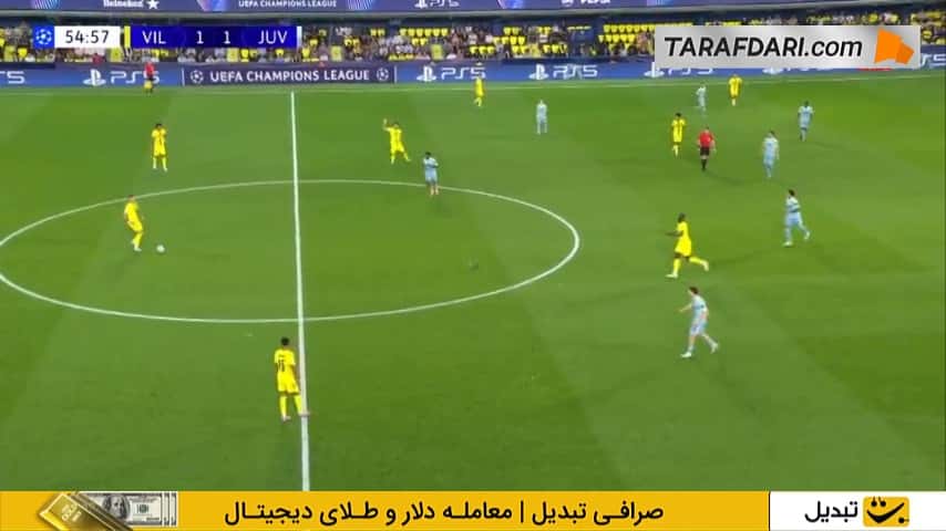 گل چیکو کونسیسائو به ویارئال (ویارئال 1-2 یوونتوس)