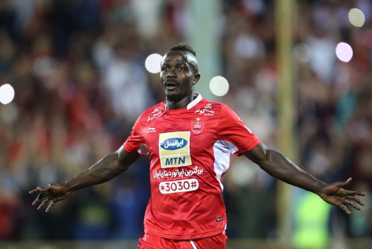 گادوین منشا - پرسپولیس - لیگ برتر فوتبال ایران