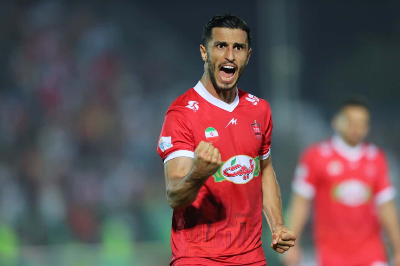 علی علیپور - پرسپولیس - لیگ برتر فوتبال ایران