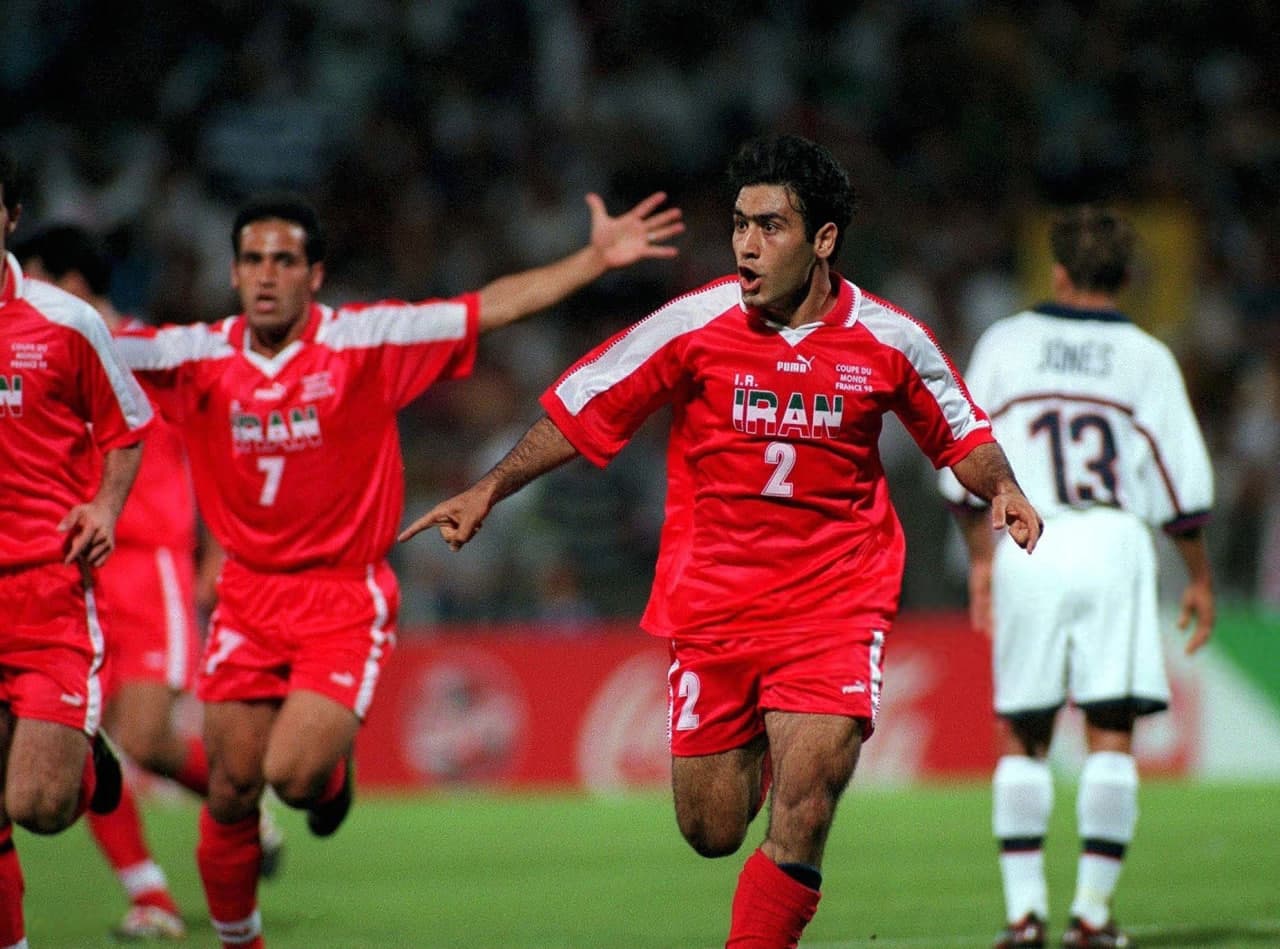 مهدی مهدوی کیا - ایران 2-1 آمریکا - جام جهانی 1998