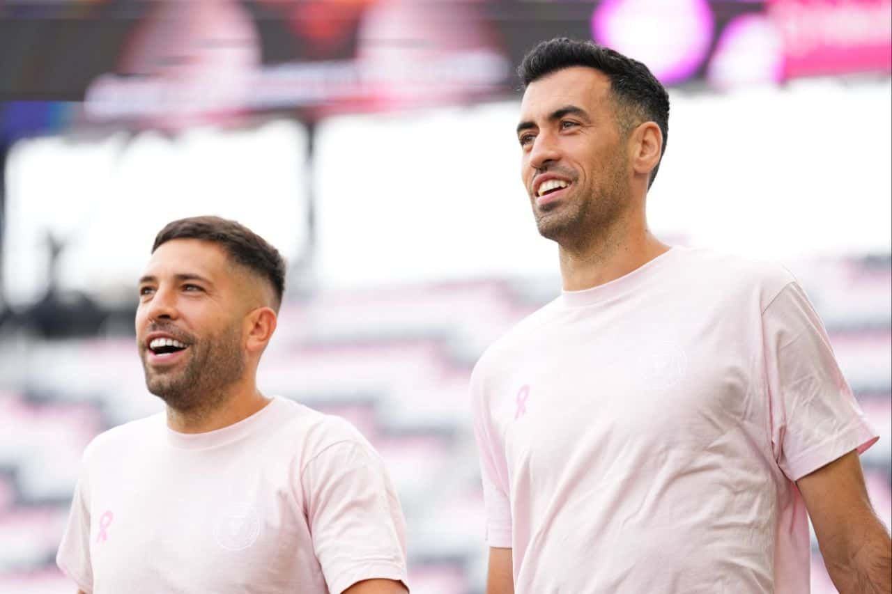 سرخیو بوسکتس - جوردی آلبا - اینتر میامی - MLS