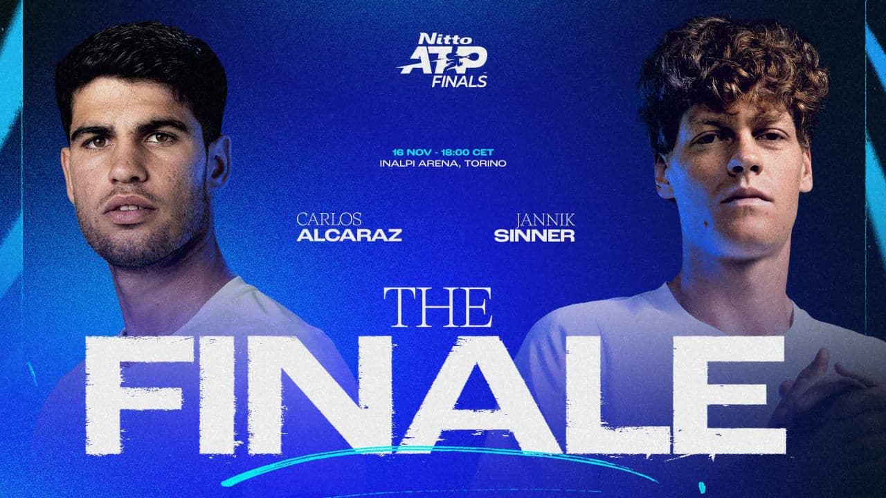 یانیک سینر - کارلوس آلکاراس - تور پایان فصل تنیس - Nitto ATP Finals