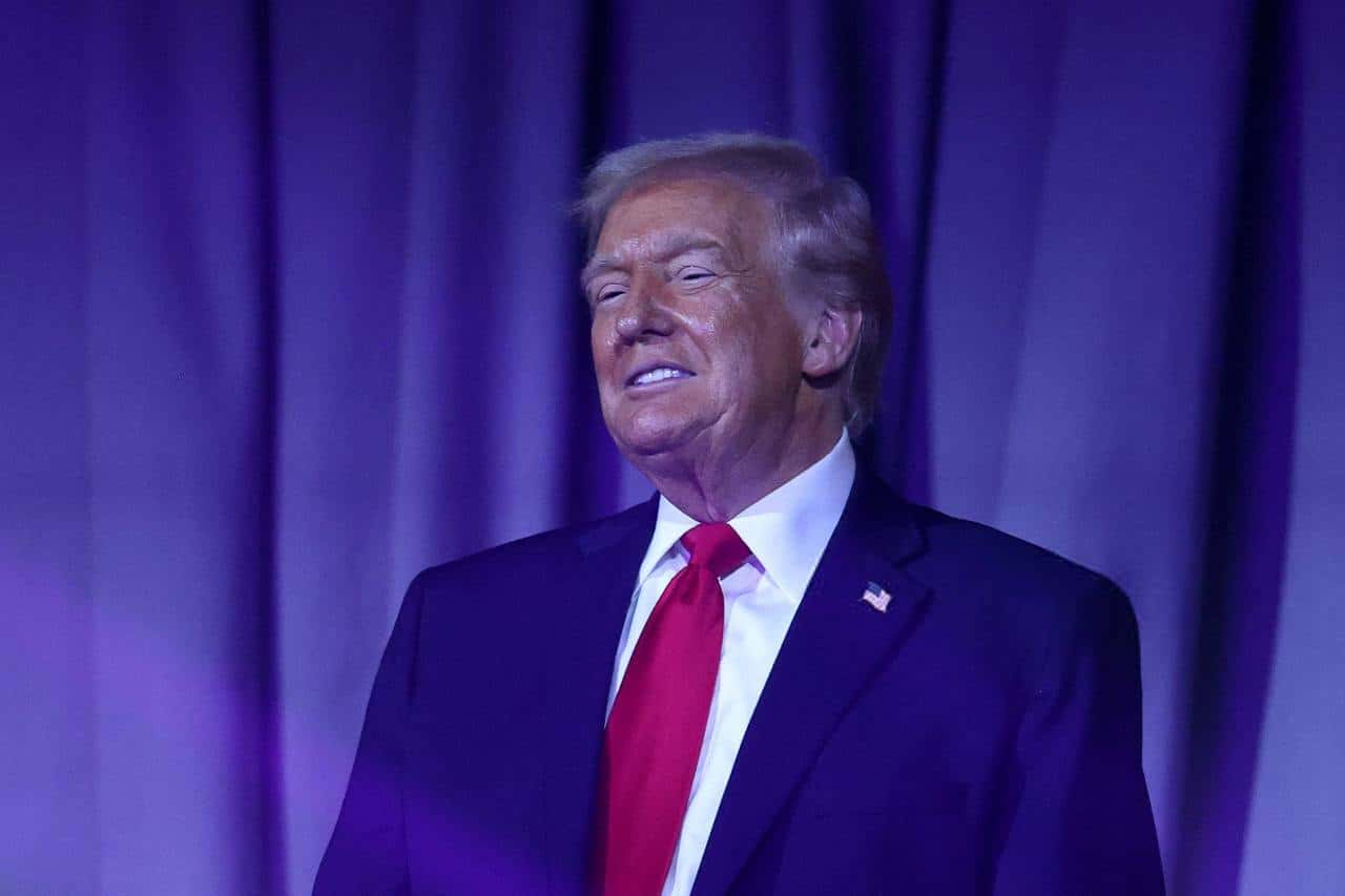 دونالد ترامپ - رئیس جمهور ایالات متحده آمریکا - قرعه کشی جام جهانی 2026