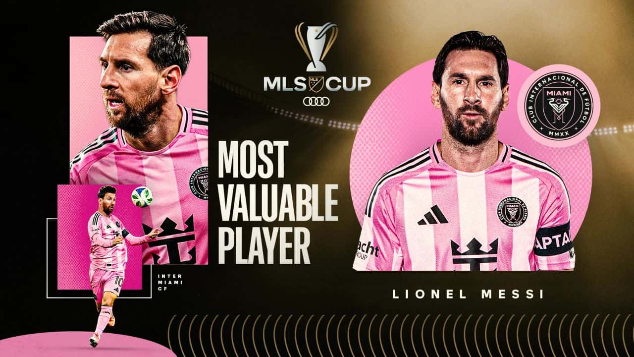 لیونل مسی - اینتر میامی - ارزشمندترین بازیکن فینال MLS
