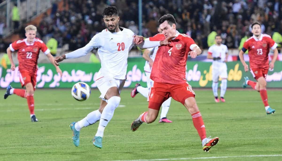 ایران روسیه بازی دوستانه
