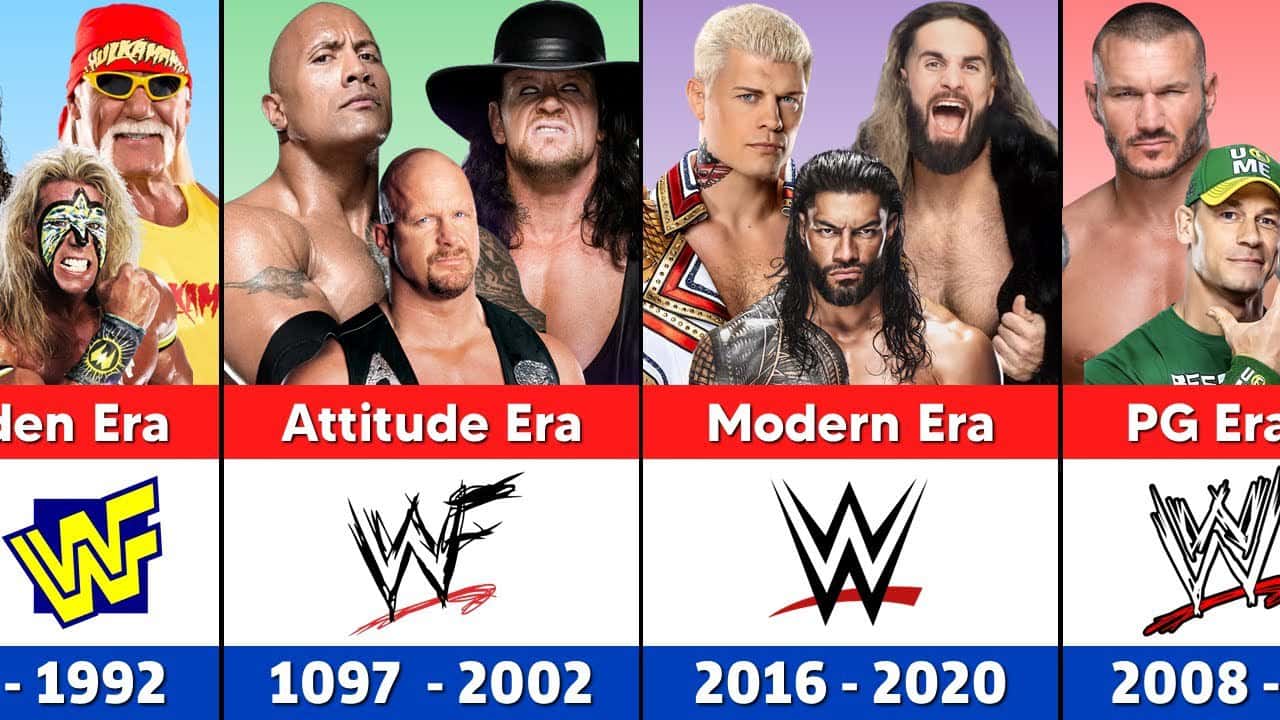 بهترین کشتیگیران تاریخ WWE - رومن رینز - سث رالینز - جان سینا - آندرتیکر - هالک هوگن - راک - رندی اورتون - کودی رودز