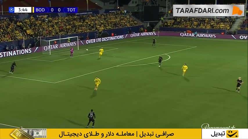 بودوگلیمت - تاتنهام - لیگ قهرمانان اروپا