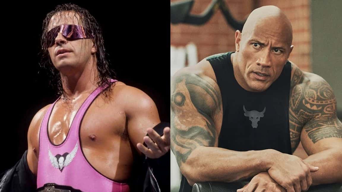 برت هارت - راک - WWE