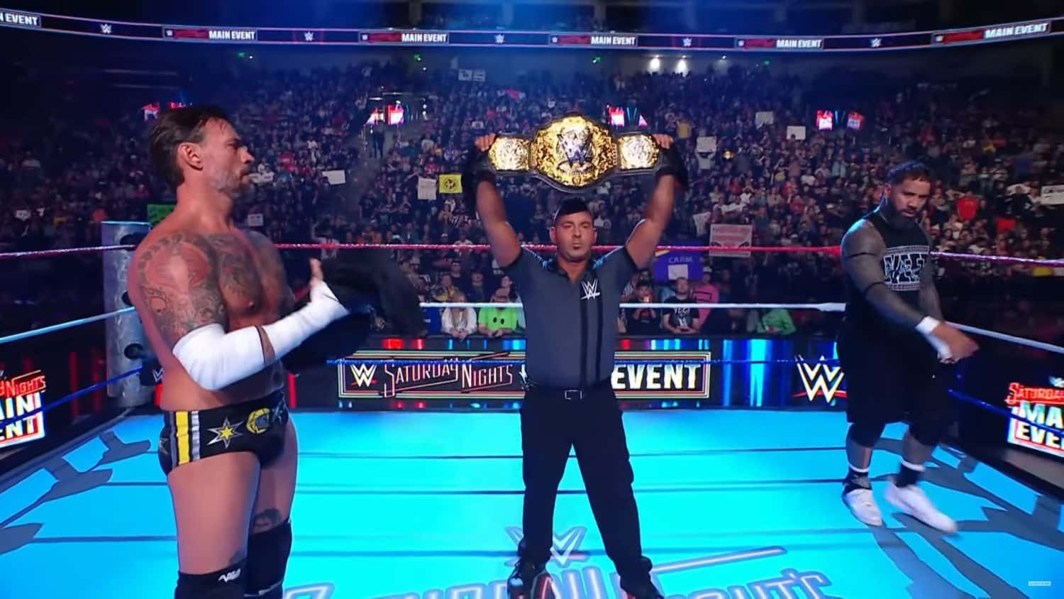 سی ام پانک - جی اوسو - رویداد WWE Satuday Night’s Main Event