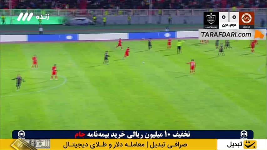 درگیری خلیل زاده و کنعانی زادگان؛ اعتراض بازیکنان پرسپولیس به خطایی که منجر به گل اول تراکتور شد
