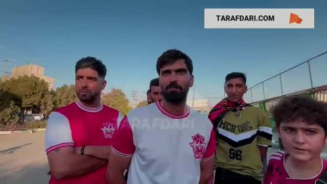 هوادار پرسپولیس: فکر میکنم میخواهند ورزشگاه آزادی را مثل سانتیاگو برنابئو بسازند که اینقدر طول کشیده است!