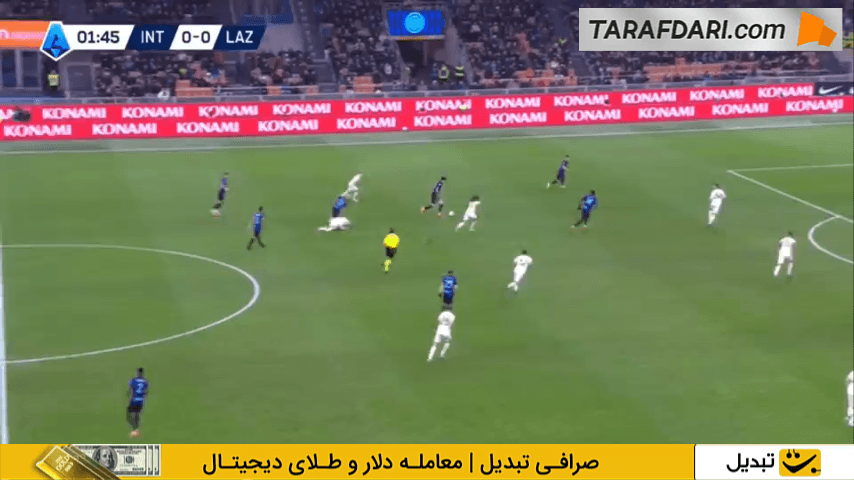 گل تماشایی لائوتارو مارتینز به لاتزیو (اینتر 1-0 لاتزیو)
