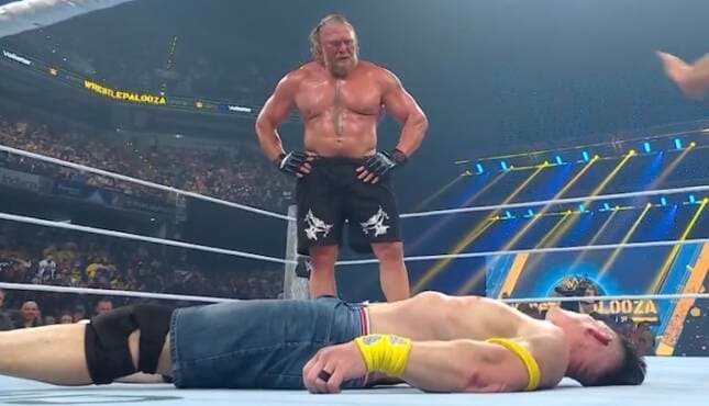 جان سینا - براک لزنر - رسل پالوزا WWE