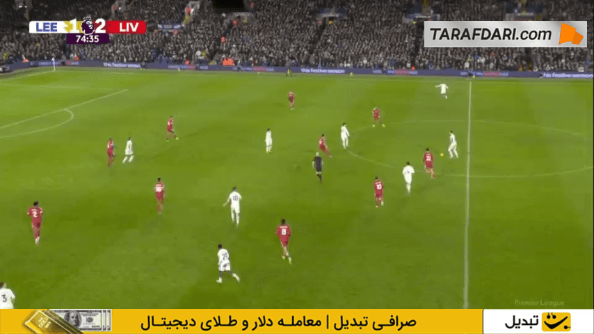 گل آنتون استچ به لیورپول (لیدز یونایتد 2-2 لیورپول)