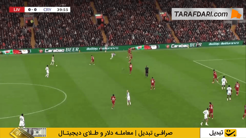 اشتباه جو گومز؛ گل اسماعیل سار به لیورپول (لیورپول 0-1 کریستال پالاس)