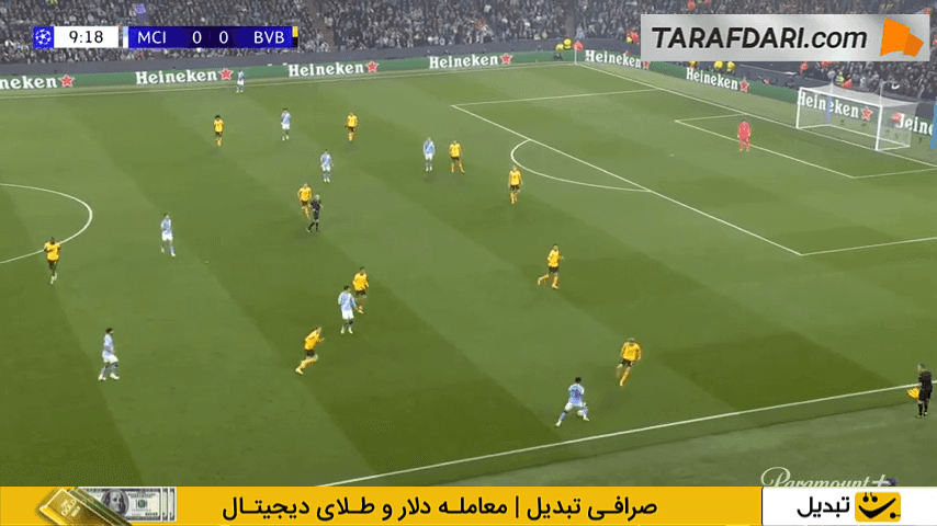 منچسترسیتی - دورتموند - لیگ قهرمانان اروپا