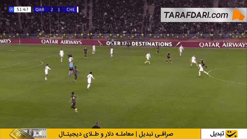 گل آلخاندرو گارناچو به قره باغ (قره باغ 2-2 چلسی)