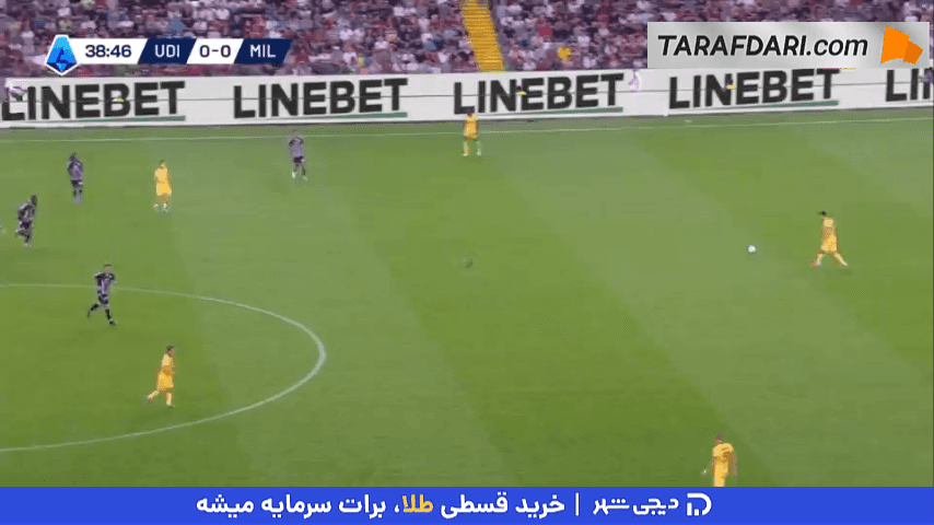 گل کریستین پولیشیچ به اودینزه (اودینزه 0-1 میلان)