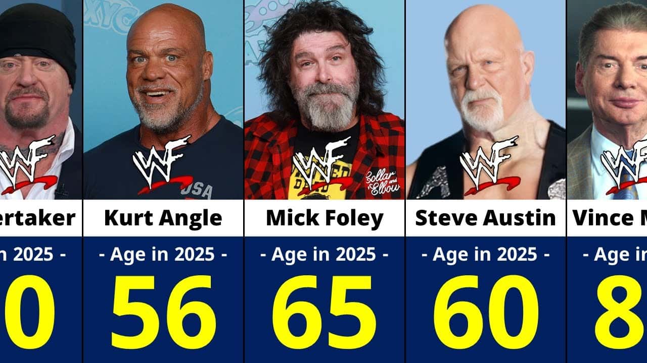 کشتیگیران WWE - آندرتیکر - وینس مکمن - استون کلد استیو آستین - میک فولی - کرت انگل