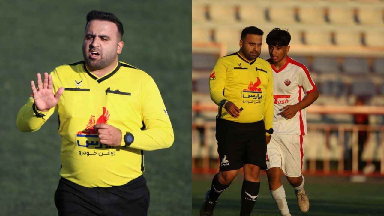 فریبرز اصغری- تراکتور- نساجی=- لیگ پایه ایران