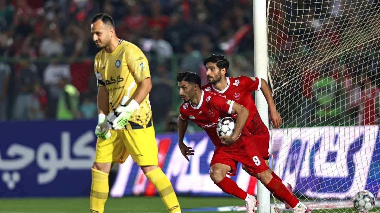 فرزین گروسیان- علی علیپور- پرسپولیس- گل گهر