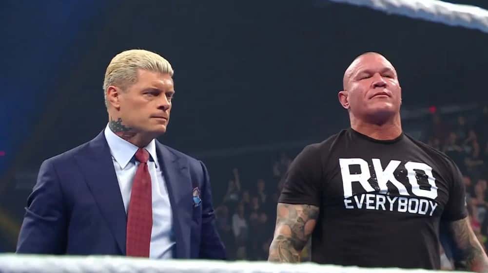 کودی رودز و رندی اورتون، ستارگان دنیای کشتی کج و wwe در شوی اسمکداون