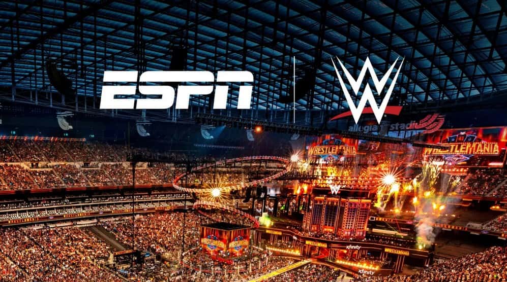 WWE و ESPN کمپانی بزرگ کشتی کج و بزرگترین رسانه ورزشی آمریکا