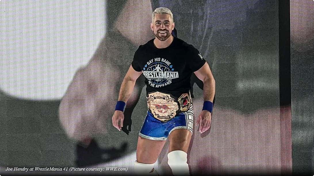 جو هندری، ستاره کشتی کج در شوی رسلمنیا 41 WWE