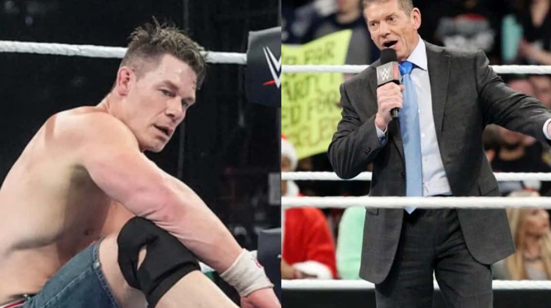 جان سینا و وینس مکمن، ستارگان کشتی کج WWE