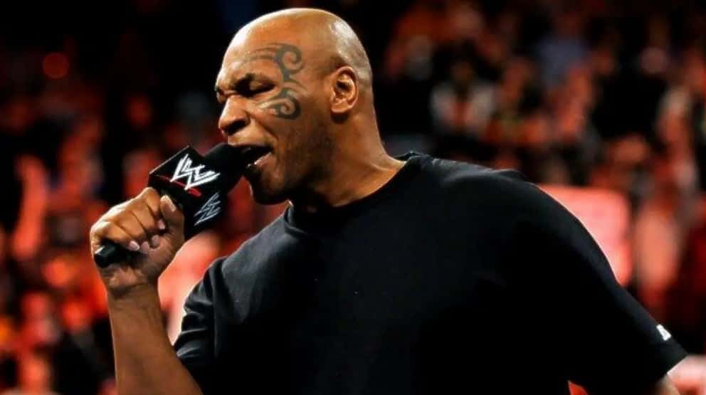 مایک تایسون، ستاره بوکس و عضو تالار مشاهیر کمپانی کشتی کج WWE