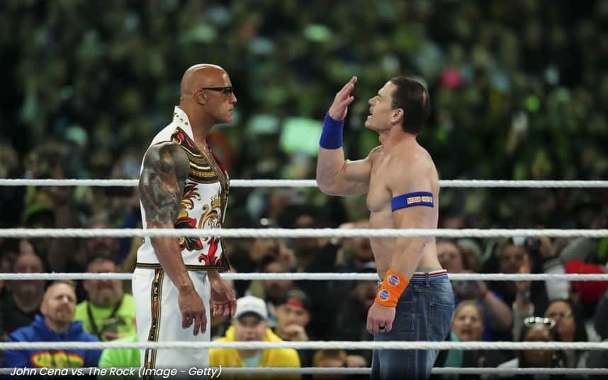 جان سینا و راک؛ ستارگان کشتی کج WWE و هالیوود