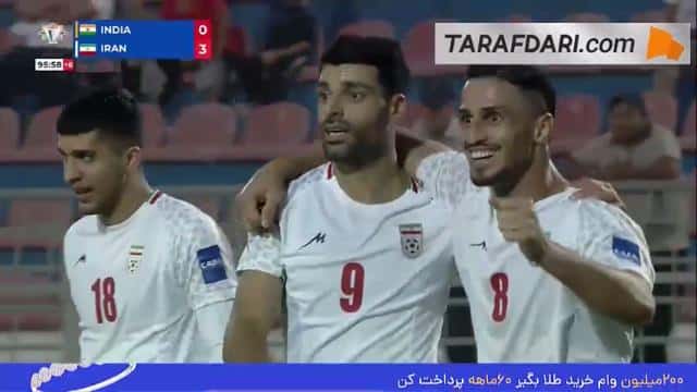 بازی ایران و هند