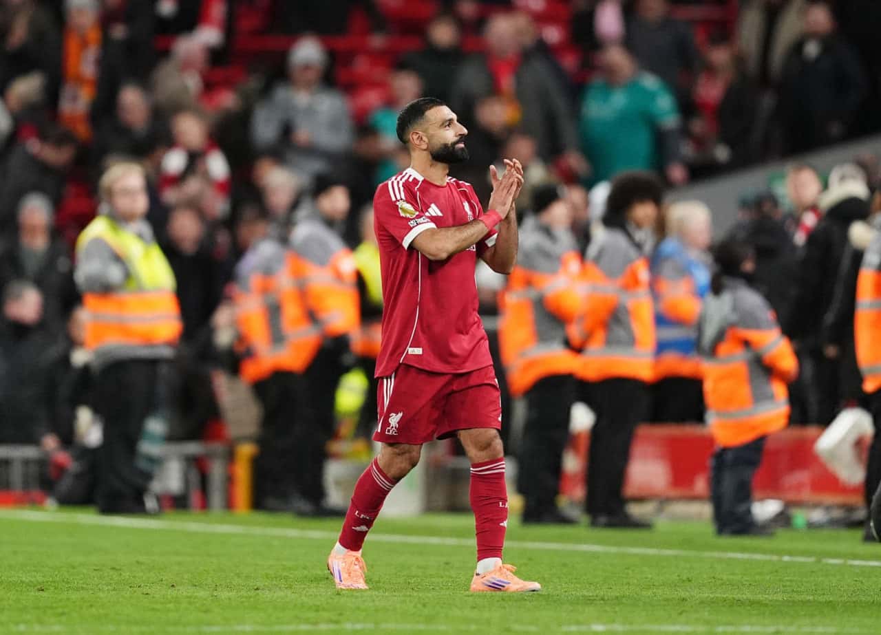 استقبال از محمد صلاح در آنفیلد