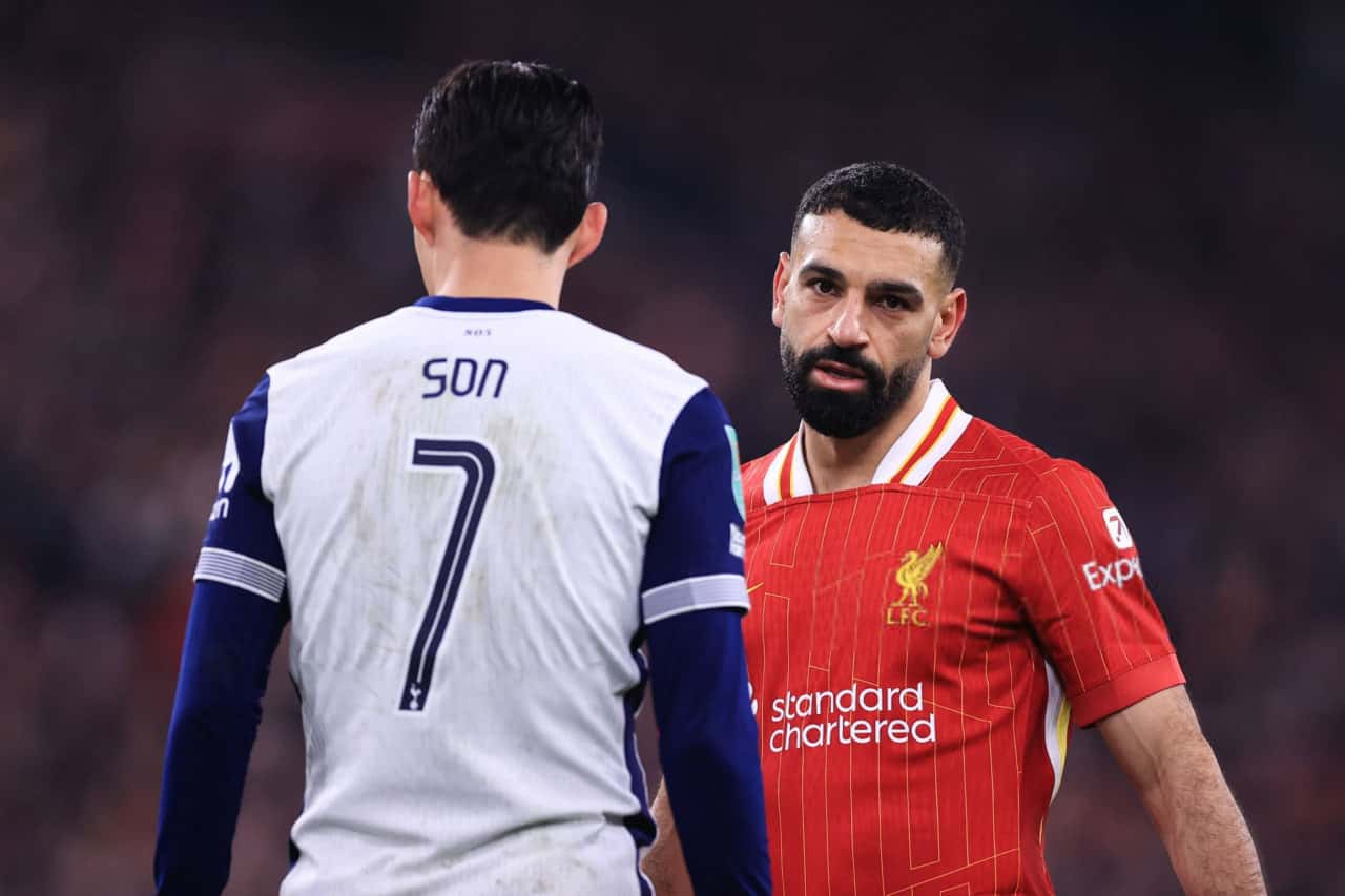 تقابل سون هیونگ مین و محمد صلاح