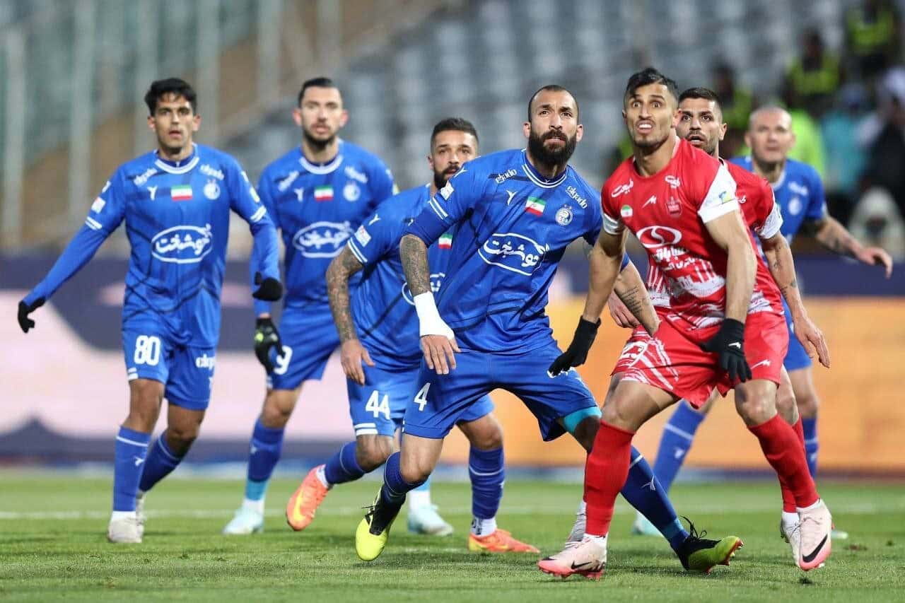عکس از دربی ۱۰۵ تهران