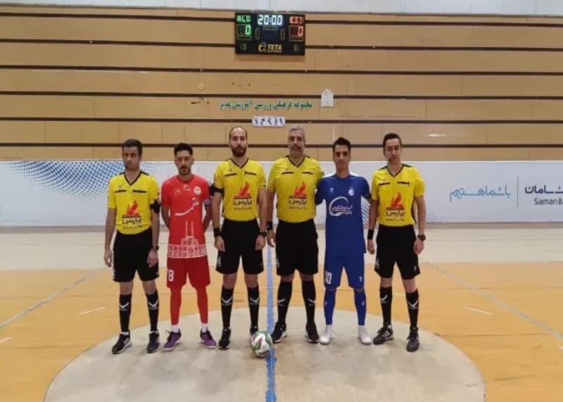 عکس از بازی استقلال در لیگ برتر فوتسال