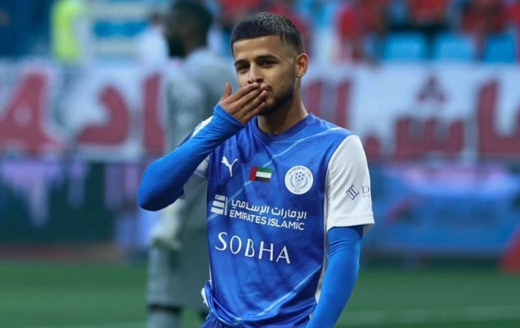 عکس از مهدی قائدی وینگر ایرانی النصر