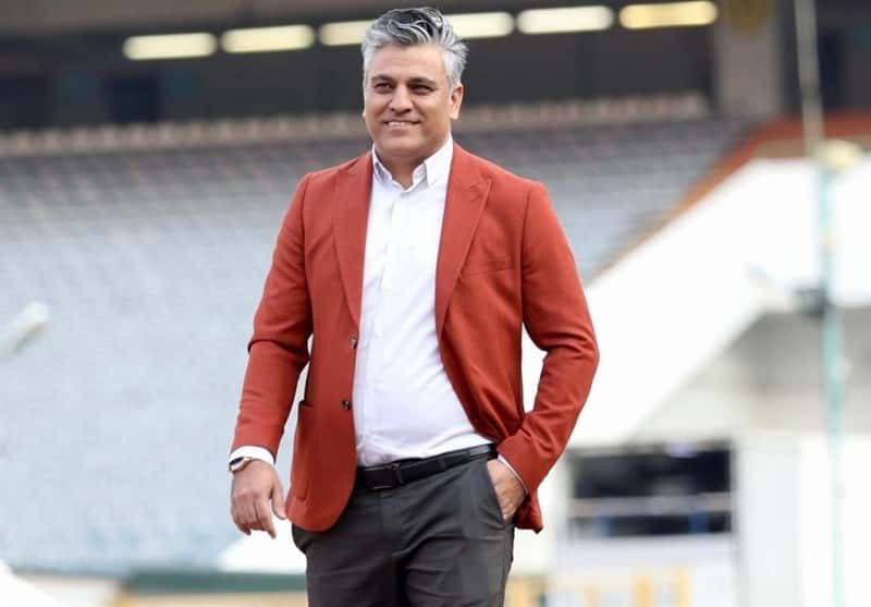 عکس از رضا کرمانشاهی معاون اجرایی باشگاه پرسپولیس