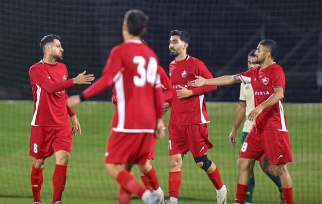 عکس از رضا شکاری در اردوی قطر پرسپولیس